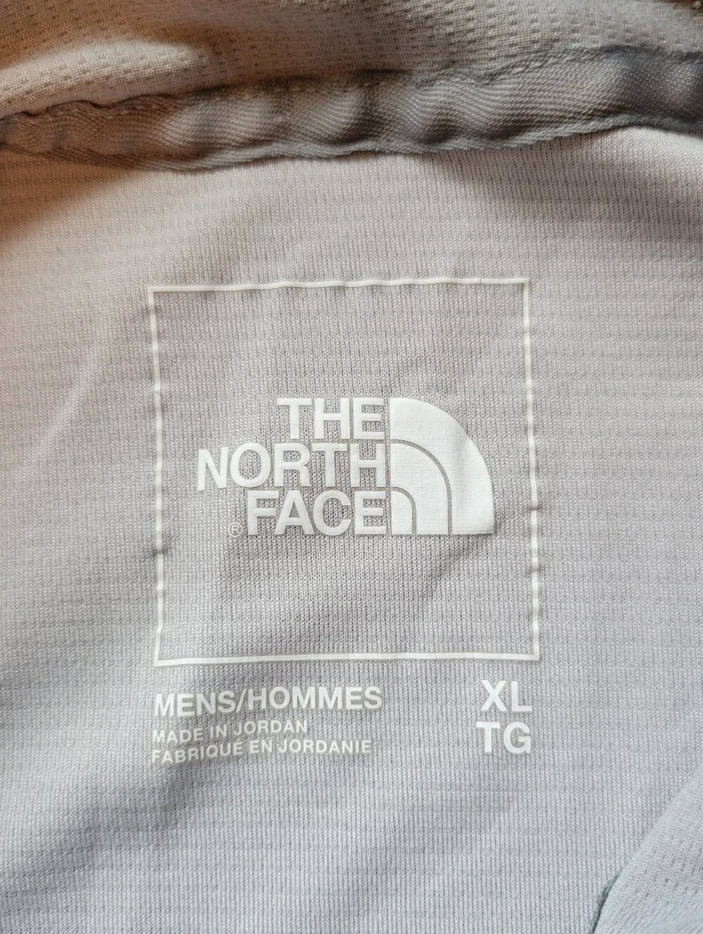 The North Face Wander Short Sleeve Polo Shirt FlashDry Wicking Gray Men's XL